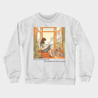 Fully "Booked" Crewneck Sweatshirt